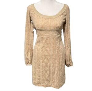 Vintage Juicy Couture Velour Babydoll Dress/ Small